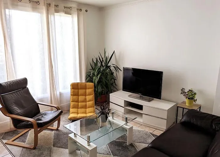 Appartement 6-8 Personnes - Calme - Neuf - 15 Min De Paris
